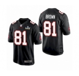 Tampa Bay Buccaneers #81  Antonio Brown Blackgamen Super Bowl LV Jersey