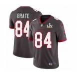 Tampa Bay Buccaneers #84 Cameron Brate Pewter 2021 Super Bowl LV Jersey