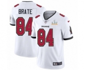 Tampa Bay Buccaneers #84 Cameron Brate White 2021 Super Bowl LV Jersey