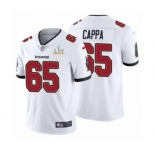 Tampa Bay Buccaneers #85 Alex Cappa White 2021 Super Bowl LV Jersey