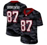 Tampa Bay Buccaneers #87 Rob Gronkowski Men's Nike 2020 Black CAMO Vapor Untouchable Limited Stitched NFL Jersey