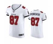 Tampa Bay Buccaneers #87 Rob Gronkowski White Vapor Elite Jersey