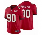 Tampa Bay Buccaneers #90 Jason Pierre-Paul Red Super Bowl LV Jersey