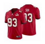 Tampa Bay Buccaneers #93 Ndamukong Suh Red 2021 Super Bowl LV Jersey