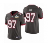 Tampa Bay Buccaneers #97 Simeon Rice Pewter 2021 Super Bowl LV Jersey