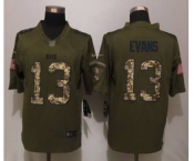 nike nfl jerseys tampa bay buccaneers #13 evans army green[nike Limited Salute To Service]