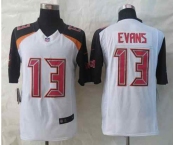 nike nfl jerseys tampa bay buccaneers #13 evans white[nike limited]