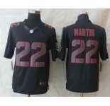 nike nfl jerseys tampa bay buccaneers #22 martin black[nike impact limited]