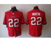 nike nfl jerseys tampa bay buccaneers #22 martin red[nike limited]