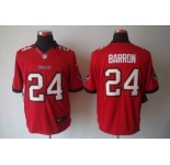 nike nfl jerseys tampa bay buccaneers #24 barron red[nike limited]