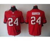 nike nfl jerseys tampa bay buccaneers #24 barron red[nike limited]