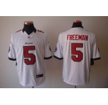 nike nfl jerseys tampa bay buccaneers #5 freeman white[nike limited]