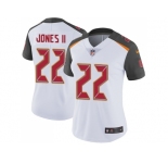 Women Nike Tampa Bay Buccaneers #22 Ronald Jones II White Stitched NFL Vapor Untouchable Limited Jersey