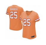 Women Nike Tampa Bay Buccaneers #25 Peyton Barber Game Orange Glaze Alternate NFL Jersey