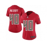 Women Nike Tampa Bay Buccaneers #40 Mike Alstott Limited Red Rush Vapor Untouchable NFL Jersey