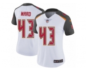 Women Nike Tampa Bay Buccaneers #43 T.J. Ward White Vapor Untouchable Limited Player NFL Jersey