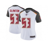 Women Nike Tampa Bay Buccaneers #53 Adarius Glanton White Vapor Untouchable Limited Player NFL Jersey