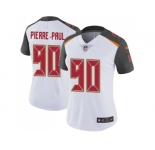 Women Nike Tampa Bay Buccaneers #90 Jason Pierre-Paul White Stitched NFL Vapor Untouchable Limited Jersey