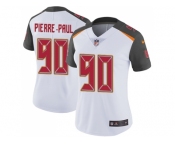 Women Nike Tampa Bay Buccaneers #90 Jason Pierre-Paul White Stitched NFL Vapor Untouchable Limited Jersey
