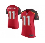 Women's Nike Tampa Bay Buccaneers #11 DeSean Jackson Red Team Color Stitched NFL New Elite Jersey