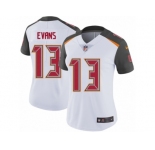 Women's Nike Tampa Bay Buccaneers #13 Mike Evans Vapor Untouchable Limited White NFL Jersey