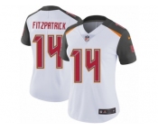 Women's Nike Tampa Bay Buccaneers #14 Ryan Fitzpatrick White Vapor Untouchable Limited Player NFL Jersey