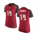 Women's Nike Tampa Bay Buccaneers #19 Roberto Aguayo Red Team Color NFL Jersey