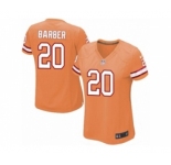 Women's Nike Tampa Bay Buccaneers #20 Ronde Barber Limited Orange Glaze Alternate NFL Jersey