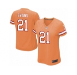 Women's Nike Tampa Bay Buccaneers #21 Justin Evans Limited Orange Glaze Alternate NFL Jersey