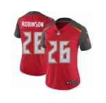 Women's Nike Tampa Bay Buccaneers #26 Josh Robinson Vapor Untouchable Limited Red Team Color NFL Jersey