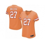 Women's Nike Tampa Bay Buccaneers #27 J.J. Wilcox Limited Orange Glaze Alternate NFL Jersey