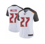 Women's Nike Tampa Bay Buccaneers #27 J.J. Wilcox Vapor Untouchable Limited White NFL Jersey