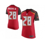 Women's Nike Tampa Bay Buccaneers #28 Vernon Hargreaves III Game Red Team Color NFL Jersey