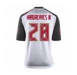 Women's Nike Tampa Bay Buccaneers #28 Vernon Hargreaves III White NFL Jersey