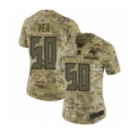 Women's Nike Tampa Bay Buccaneers #50 Vita Vea Limited Camo 2018 Salute to Service NFL Jersey