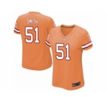 Women's Nike Tampa Bay Buccaneers #51 Daryl Smith Limited Orange Glaze Alternate NFL Jersey