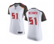 Women's Nike Tampa Bay Buccaneers #51 Kendell Beckwith Limited White NFL Jersey