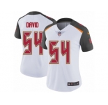 Women's Nike Tampa Bay Buccaneers #54 Lavonte David Vapor Untouchable Limited White NFL Jersey