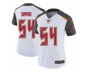 Women's Nike Tampa Bay Buccaneers #54 Lavonte David Vapor Untouchable Limited White NFL Jersey