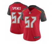 Women's Nike Tampa Bay Buccaneers #57 Noah Spence Vapor Untouchable Limited Red Team Color NFL Jersey