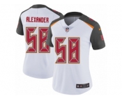 Women's Nike Tampa Bay Buccaneers #58 Kwon Alexander Vapor Untouchable Limited White NFL Jersey