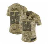 Women's Nike Tampa Bay Buccaneers #65 Alex Cappa Limited Camo 2018 Salute to Service NFL Jersey