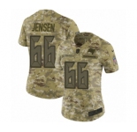 Women's Nike Tampa Bay Buccaneers #66 Ryan Jensen Limited Camo 2018 Salute to Service NFL Jersey
