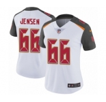 Women's Nike Tampa Bay Buccaneers #66 Ryan Jensen White Vapor Untouchable Limited Player NFL Jersey