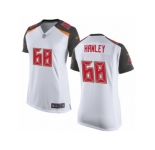 Women's Nike Tampa Bay Buccaneers #68 Joe Hawley Limited White NFL Jersey