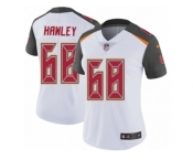 Women's Nike Tampa Bay Buccaneers #68 Joe Hawley Vapor Untouchable Limited White NFL Jersey