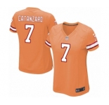 Women's Nike Tampa Bay Buccaneers #7 Chandler Catanzaro Game Orange Glaze Alternate NFL Jersey