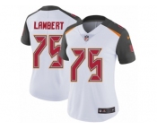 Women's Nike Tampa Bay Buccaneers #75 Davonte Lambert Vapor Untouchable Limited White NFL Jersey