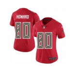 Women's Nike Tampa Bay Buccaneers #80 O. J. Howard Limited Red Rush NFL Jersey