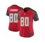 Women's Nike Tampa Bay Buccaneers #80 O. J. Howard Vapor Untouchable Limited Red Team Color NFL Jersey